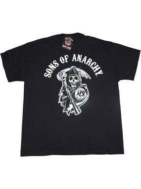 NWT Sons Of Anarchy SOA Original Road Gear Reaper Death Motorcycle Club 2XL